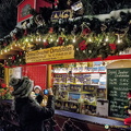 Me snapping the stollen containers (1214 visits) Backereischolze is another stall offering original Dresden Christstollen Me snapping the stollen containers